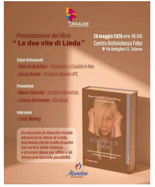 Presentazione del libro “Le due vite di Linda”: un racconto di rinascita e libertà